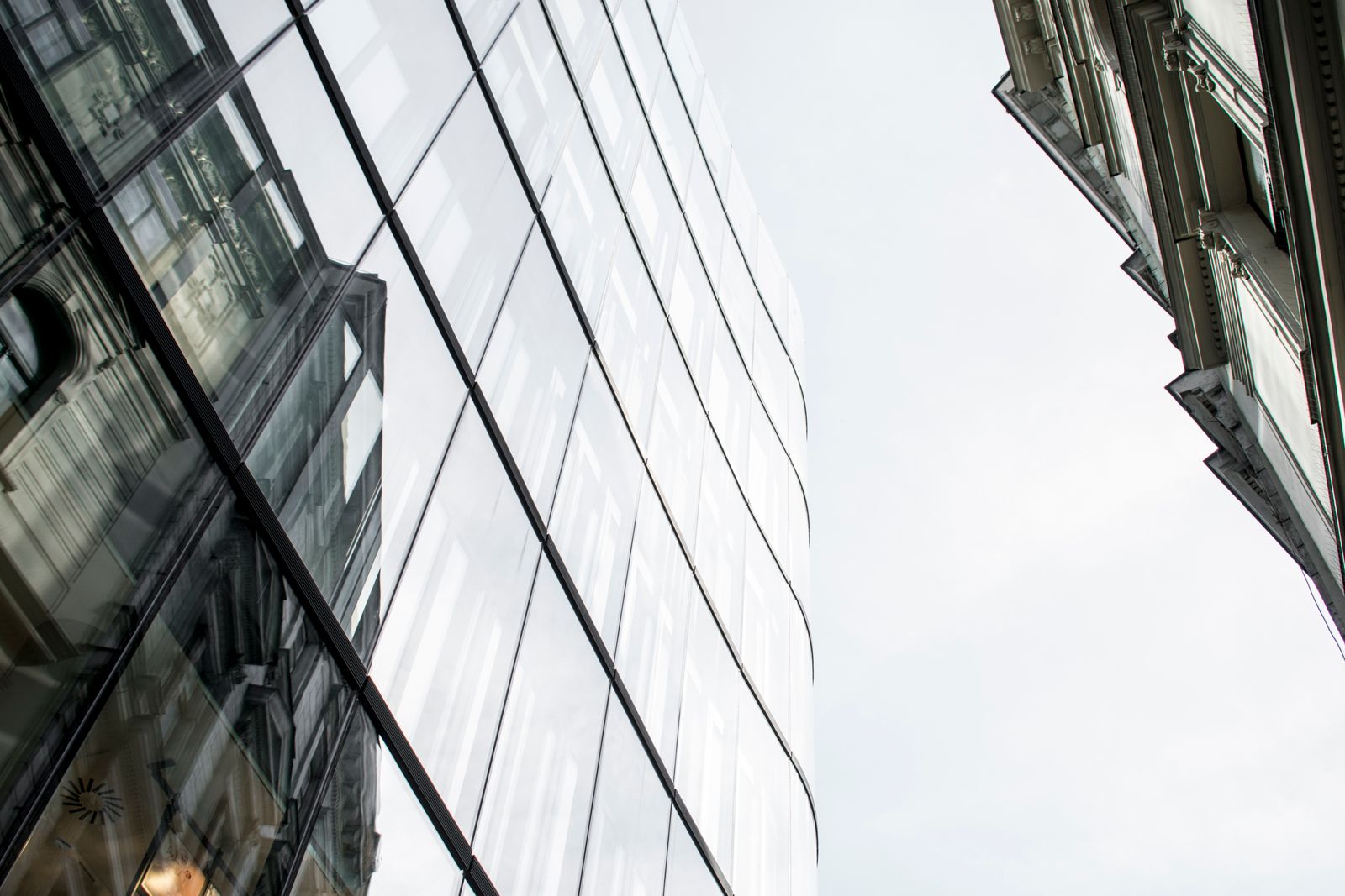 Modern glass architecture